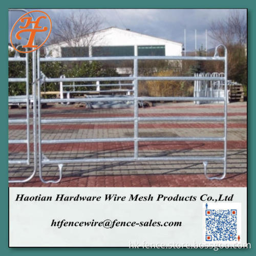 Best Portable Horse Corral Haotian Portable Horse Fence Panel,6'-9' Galvanized Steel Pipe Horse Round Pen,Pony/Alpaca Corral